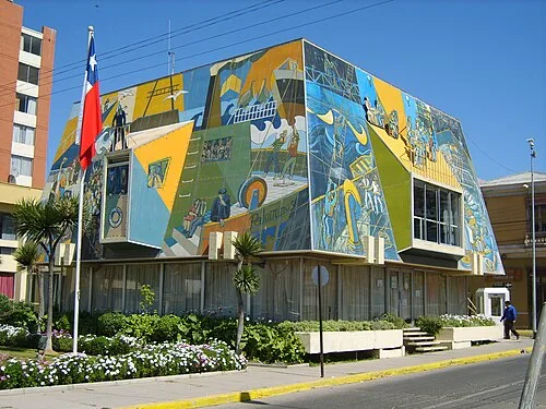 Casa de la Cultura de Coquimbo, edificio cívico del centro de la ciudad